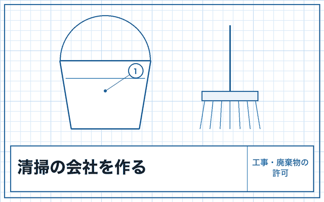 清掃の会社の作り方（工事・廃棄物の許可）